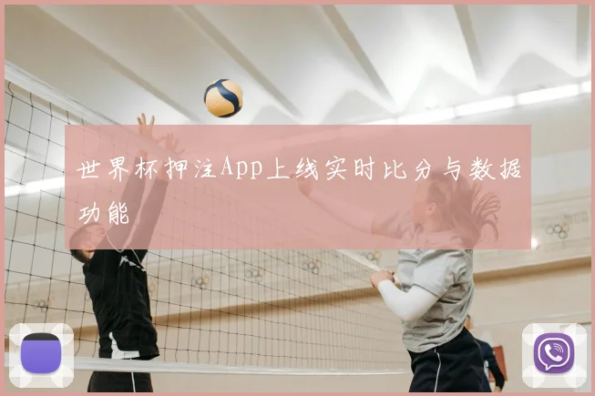世界杯押注App上线实时比分与数据功能